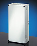 Mi 9421, Empty Enclosure, Hinged, Housing/Lid: Polycarbonate (Opaque), Type NEMA 4x, (IP65) Useable Space: (W) 10.83"(275) x (H) 22.64"(575) x (D) 5.75" (146) with Opaque Lid